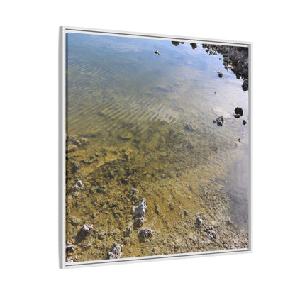 Ripples of Stone - Unique Stretched Canvas Wall Art