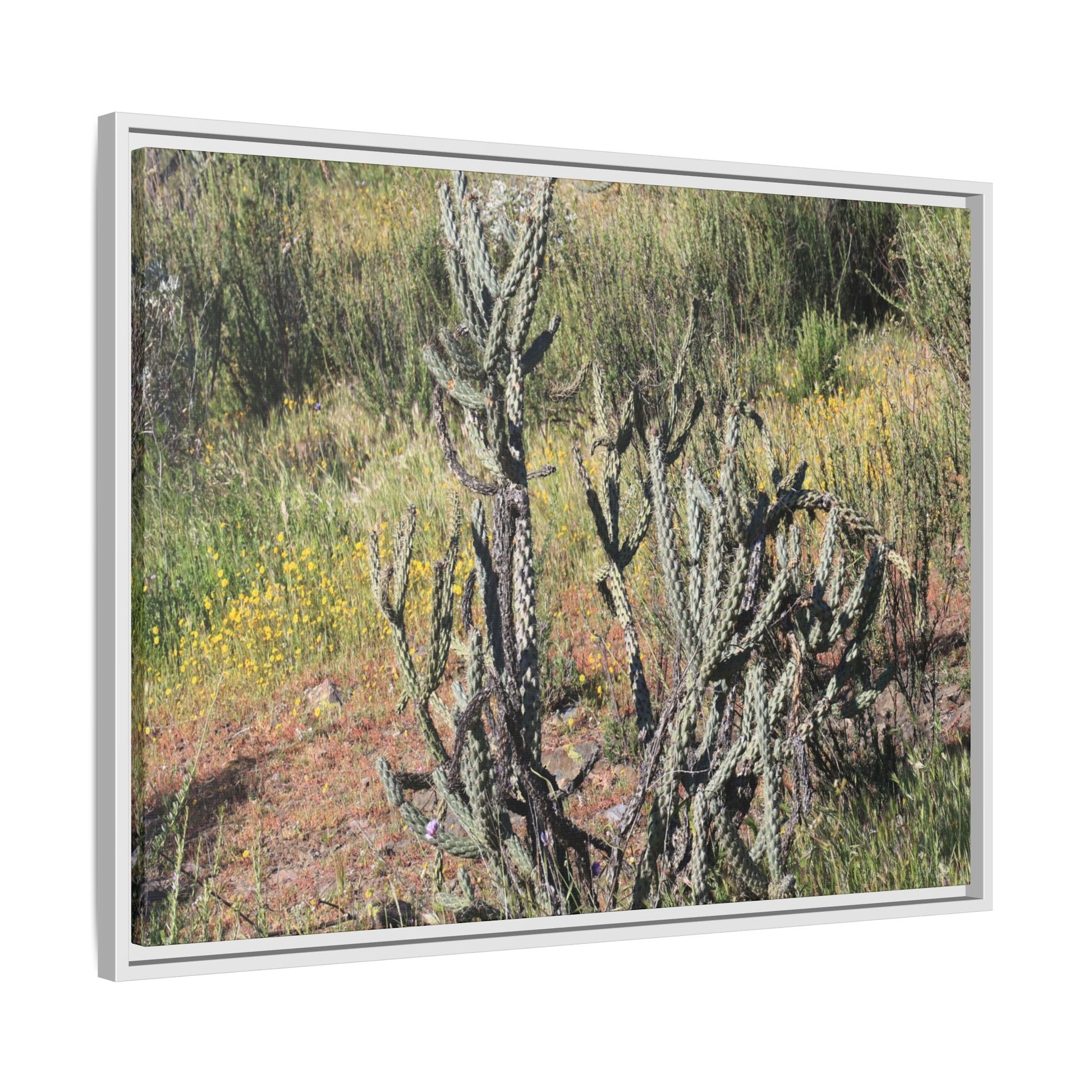 Wildflower Meadow - Unique Stretched Canvas Wall Art - Art By Earth