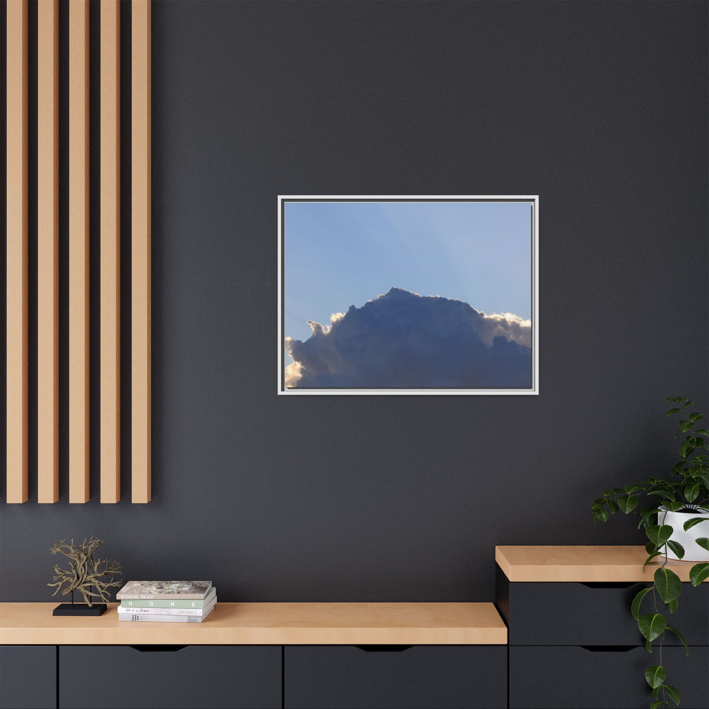 Cumulus Majesty - Unique Stretched Canvas Wall Art