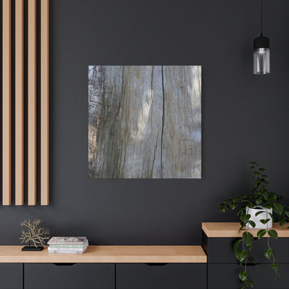 Time's Carved Patterns - Unique Frameless Canvas Wall Art