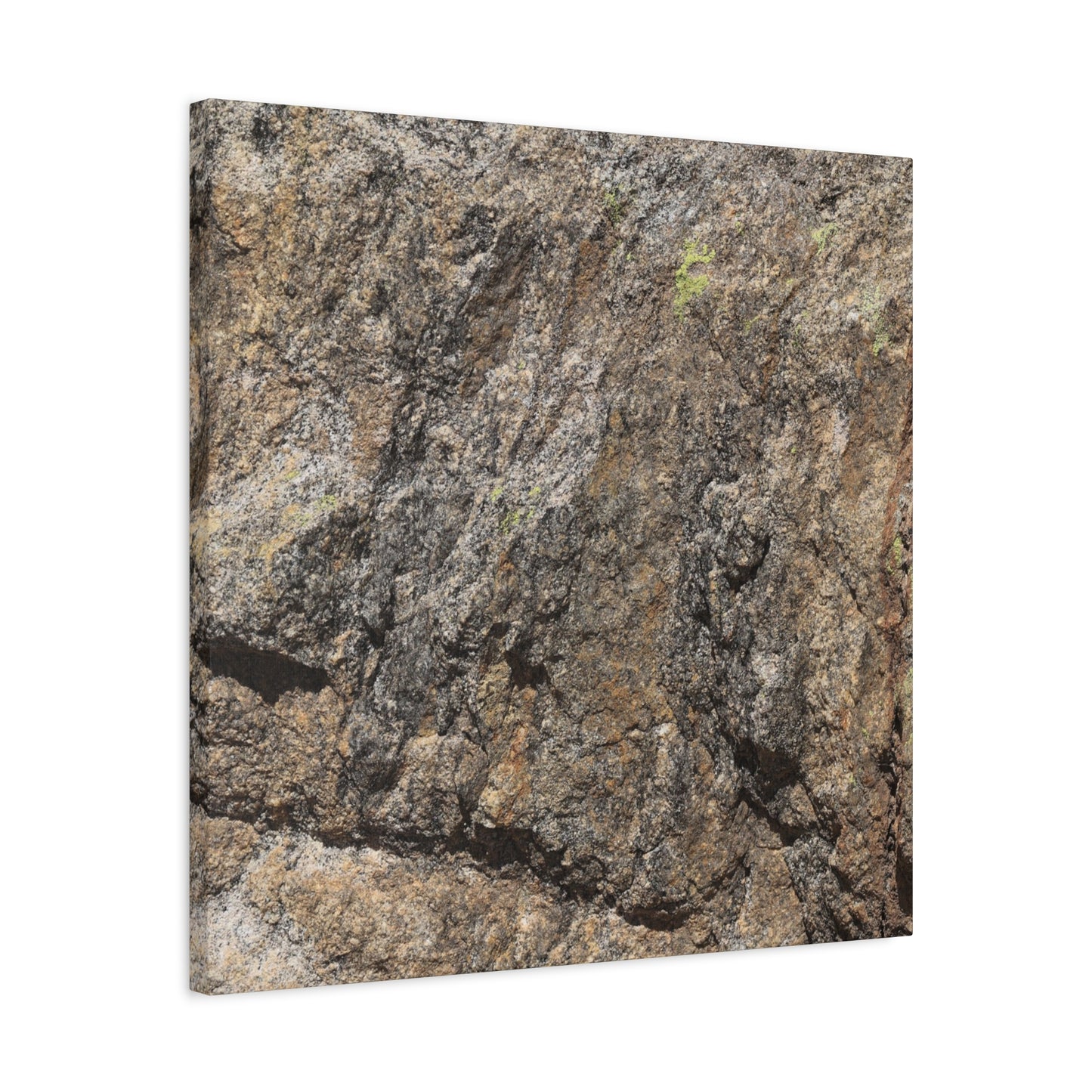 Weathered Stone Secrets - Unique Frameless Canvas Wall Art - Art By Earth