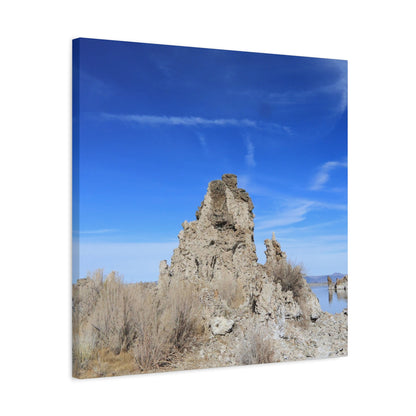 Mono Lake Solitude - Unique Frameless Canvas Wall Art