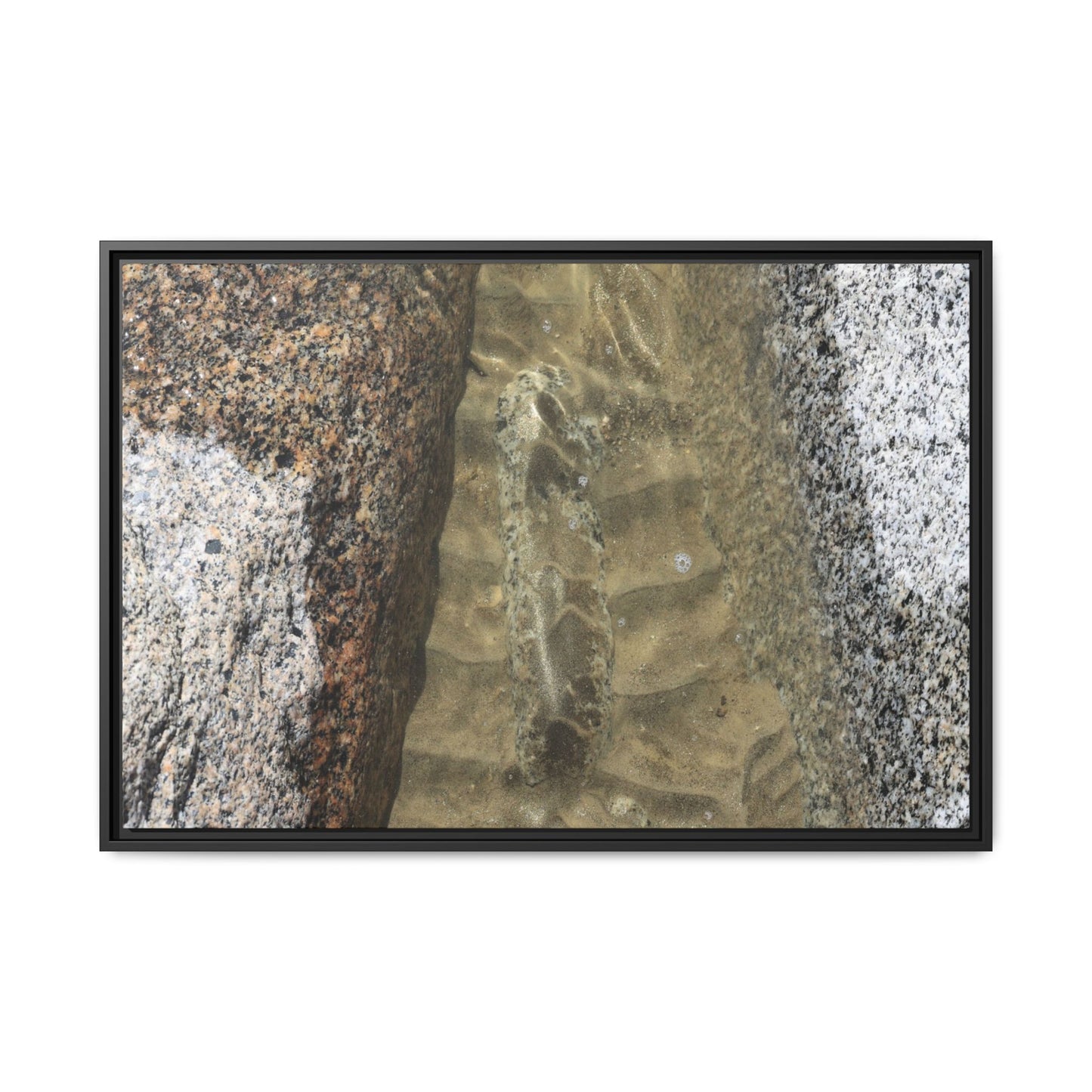 Between Concrete Walls - Unique Stretched Canvas Wall Art - Art By Earth