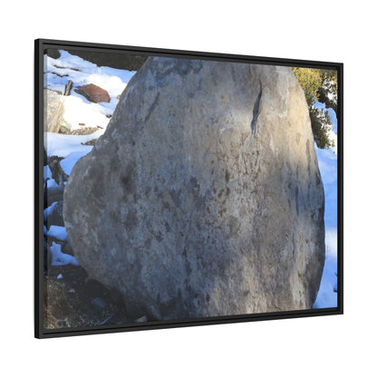 Glacial Solitude - Unique Stretched Canvas Wall Art