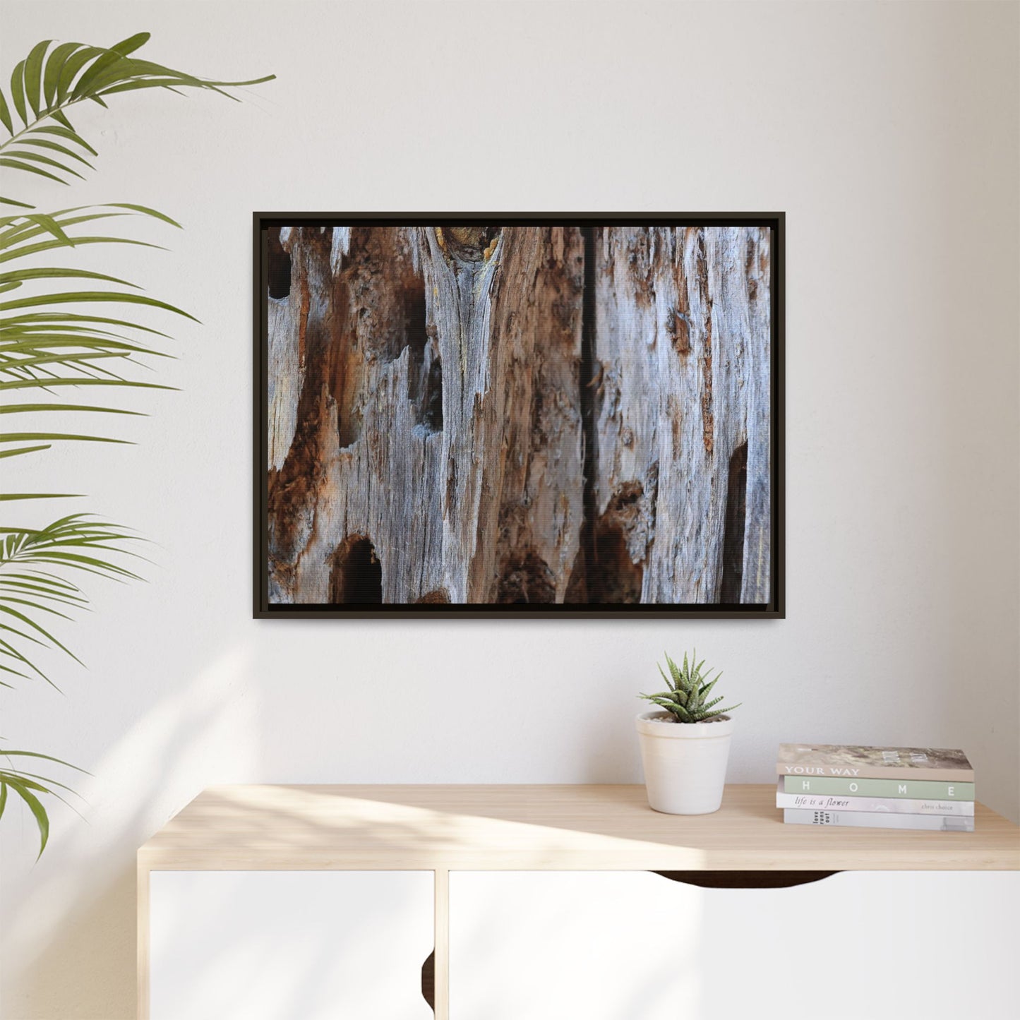 Decaying Splendor - Unique Stretched Canvas Wall Art - Art By Earth