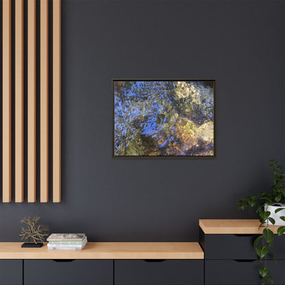 Aquatic Kaleidoscope - Unique Stretched Canvas Wall Art - Art By Earth