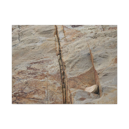 Cracked Canvas of Time - Unique Frameless Canvas Wall Art - Art By Earth