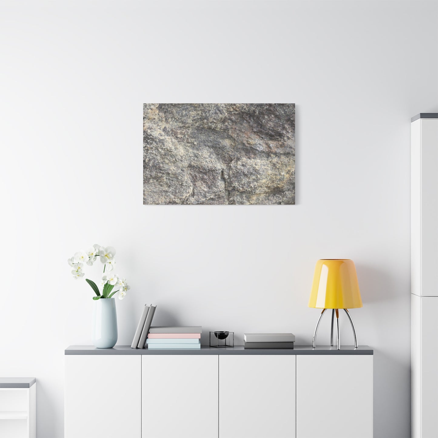 Granite Memory - Unique Frameless Canvas Wall Art - Art By Earth