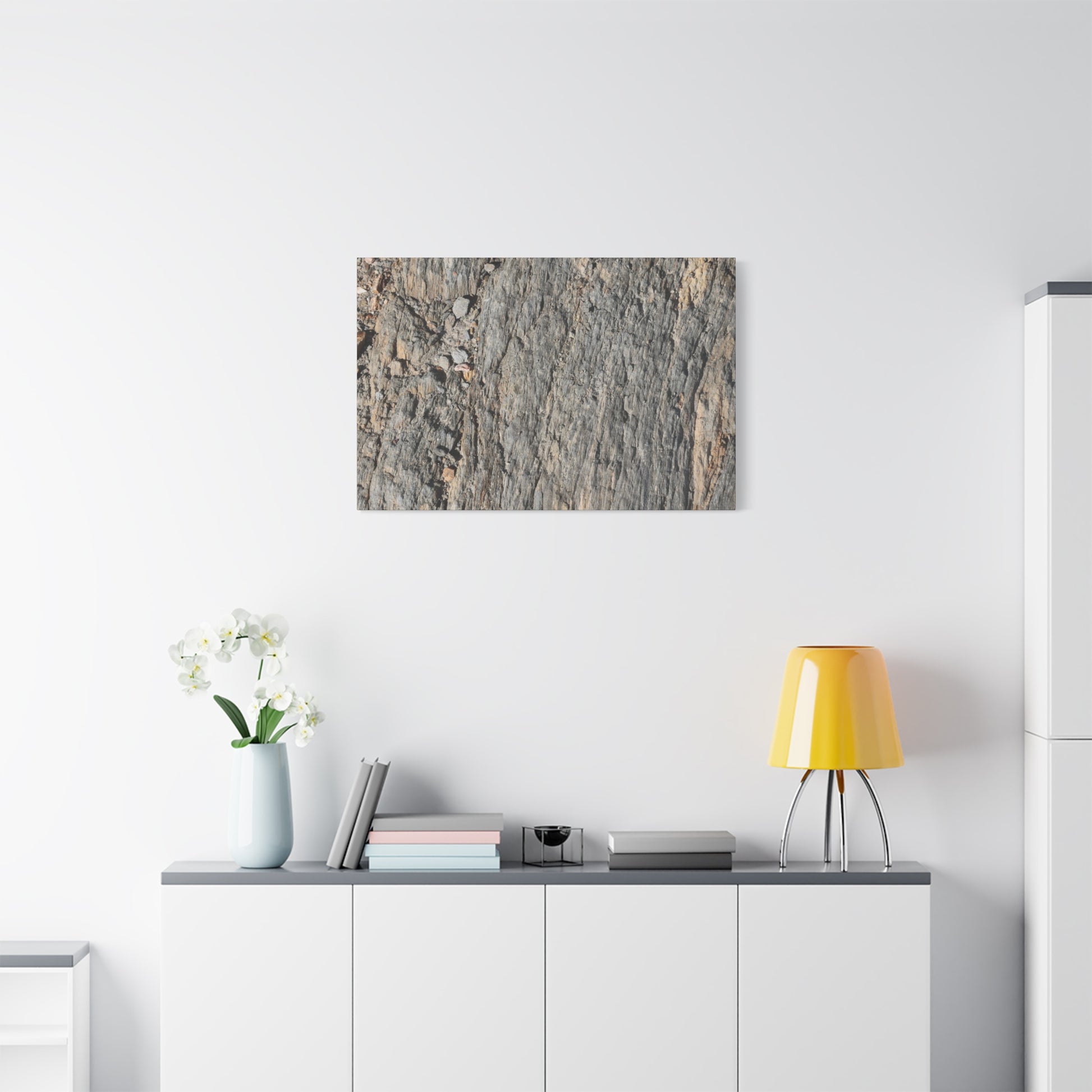 Bark Echoes - Unique Frameless Canvas Wall Art - Art By Earth