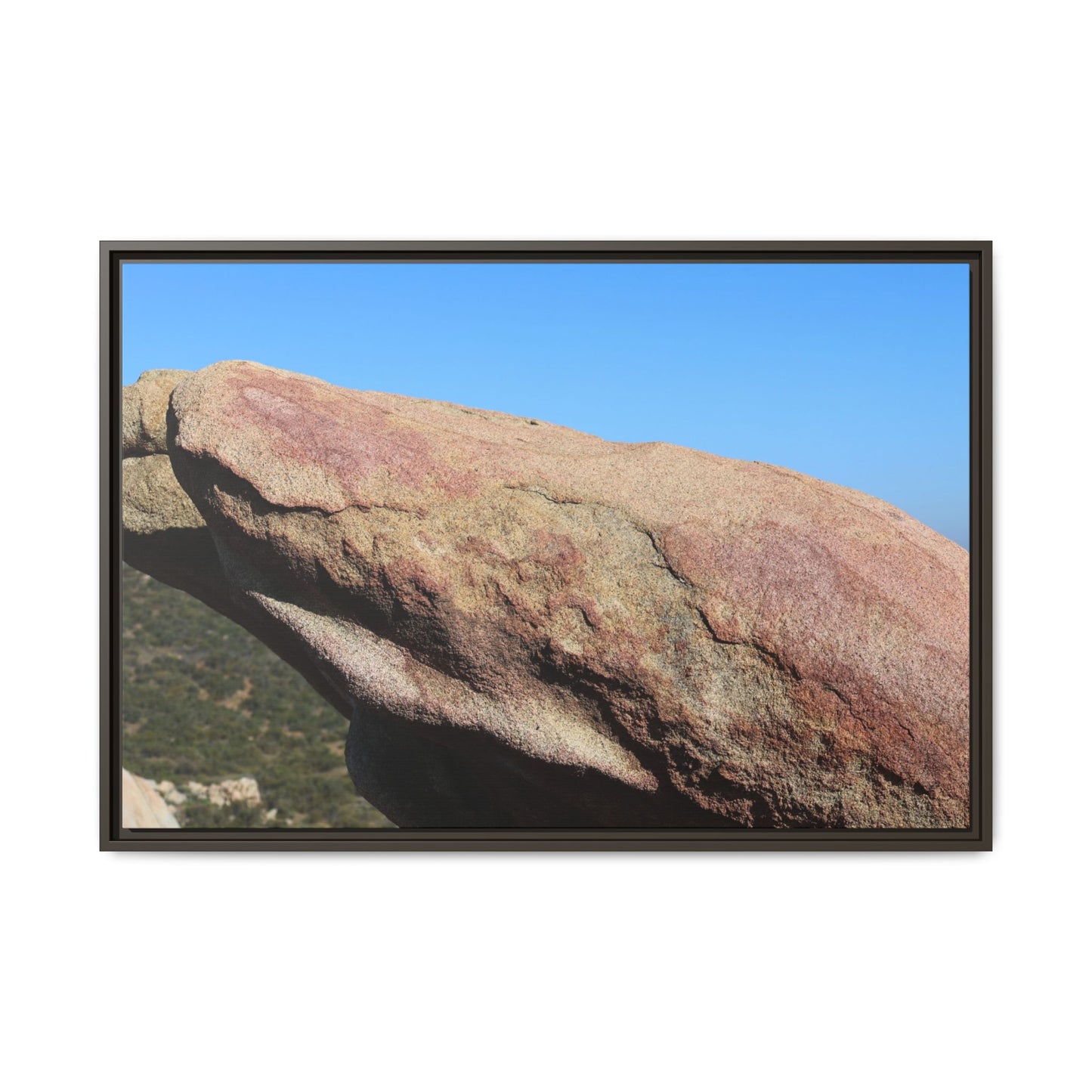 Sleeping Stone - Unique Stretched Canvas Wall Art - Art By Earth