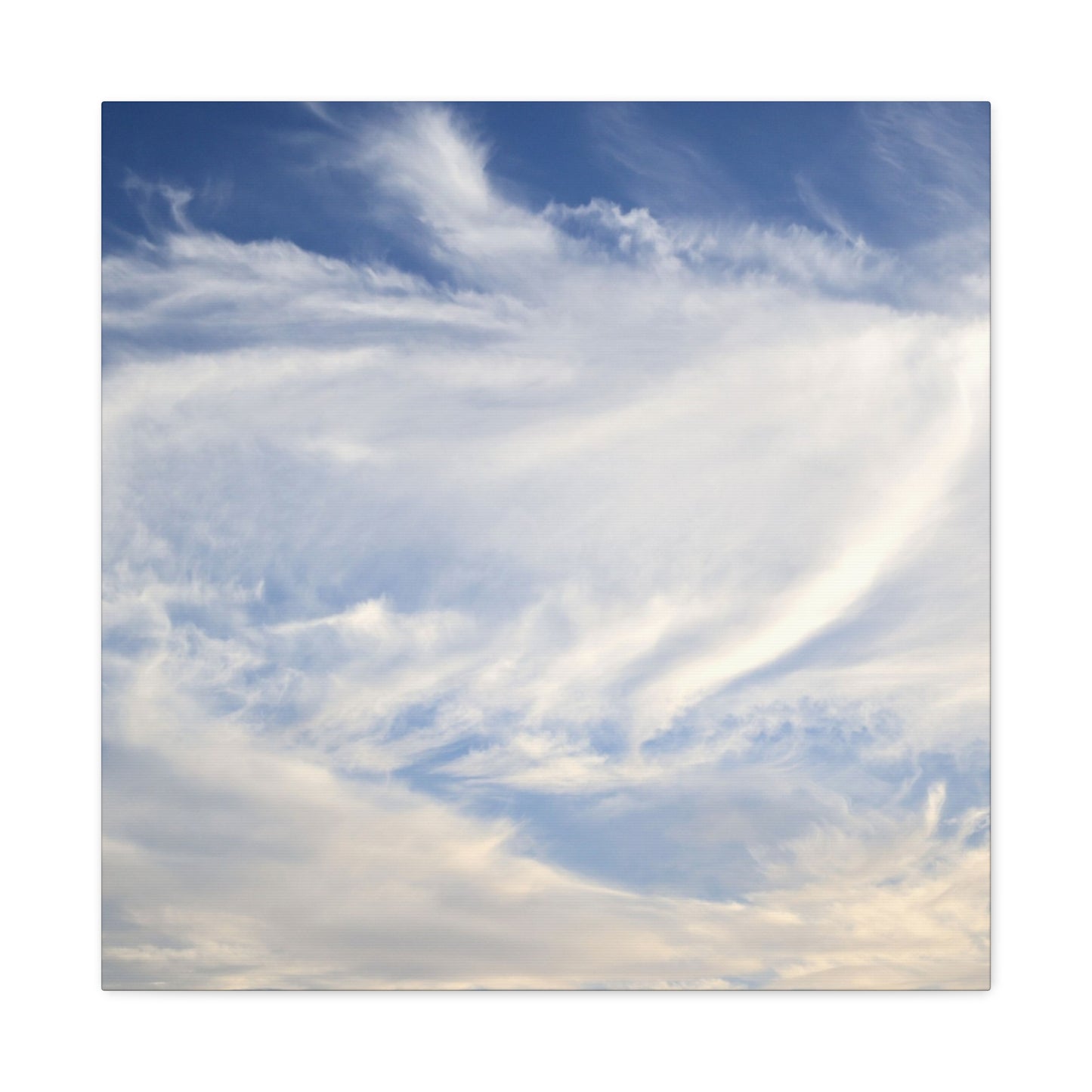 Whispers of Celestial Breath - Unique Frameless Canvas Wall Art - Art By Earth