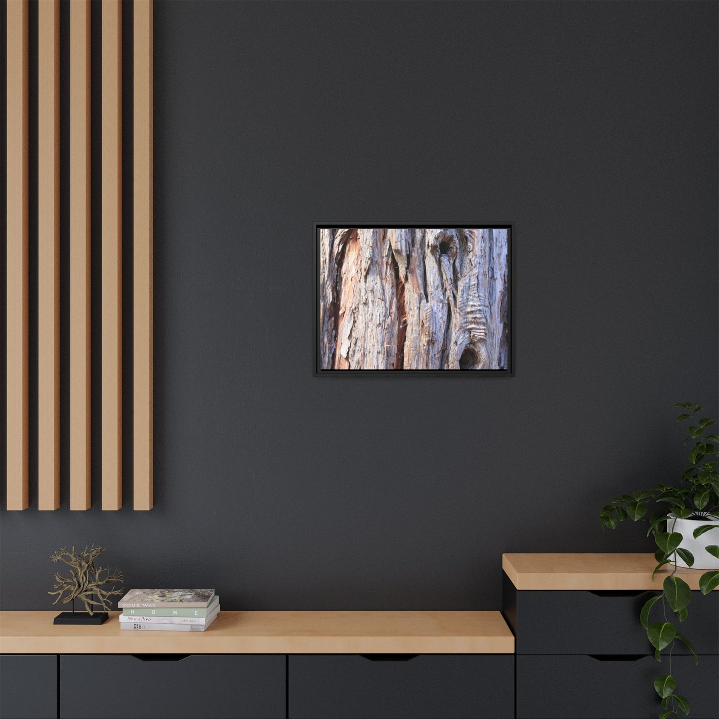 Nature's Grain - Unique Stretched Canvas Wall Art - Art By Earth