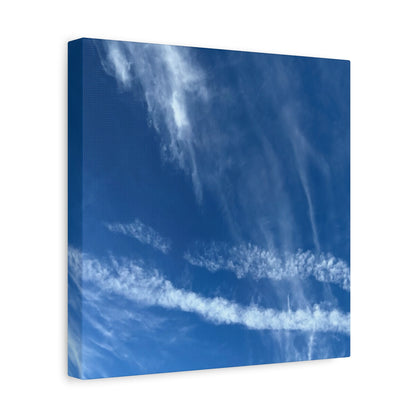 Sky's Poetry - Unique Frameless Canvas Wall Art - Art By Earth