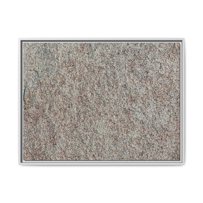 Granular Whispers - Unique Stretched Canvas Wall Art - Art By Earth