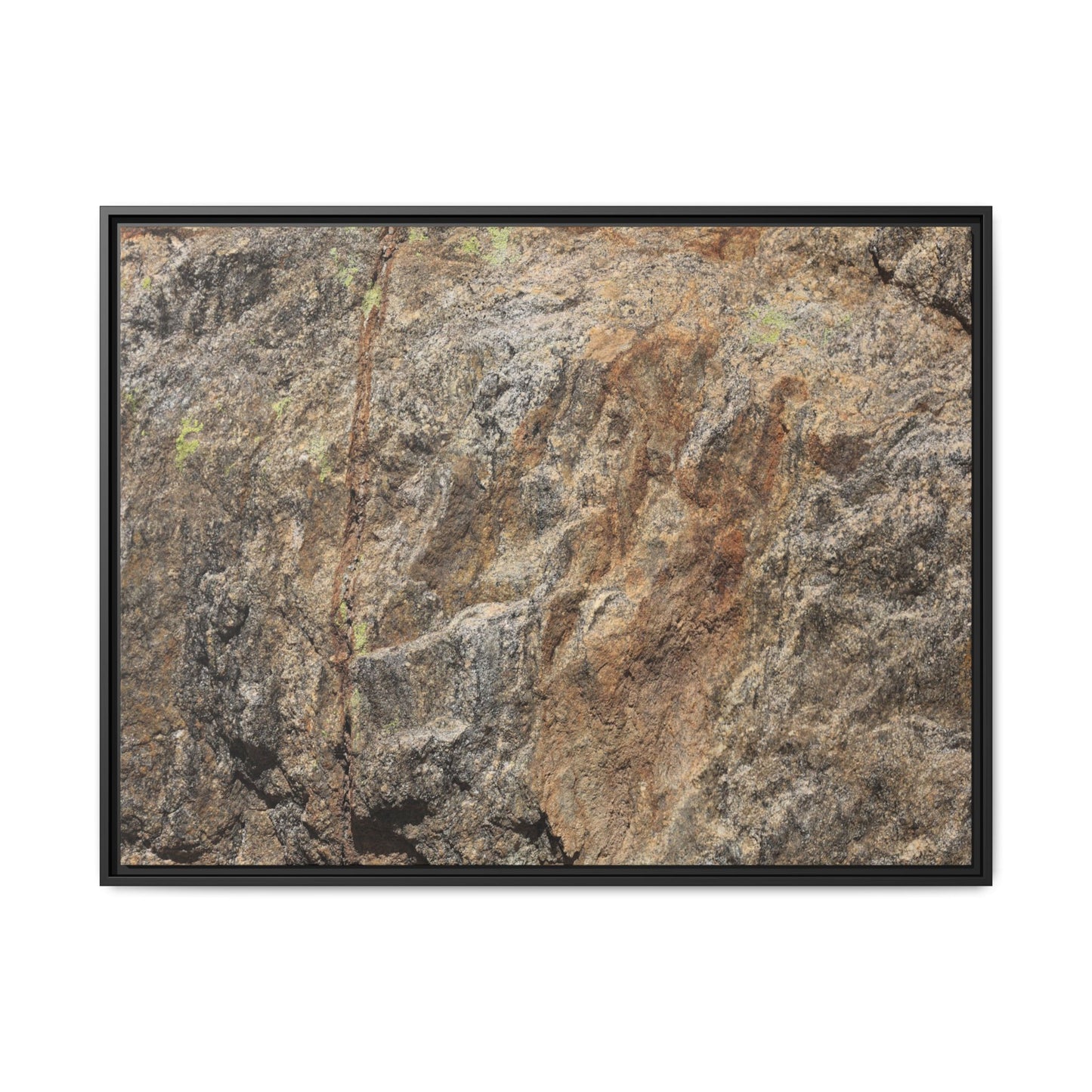 Weathered Rock Formation - Unique Stretched Canvas Wall Art - Art By Earth