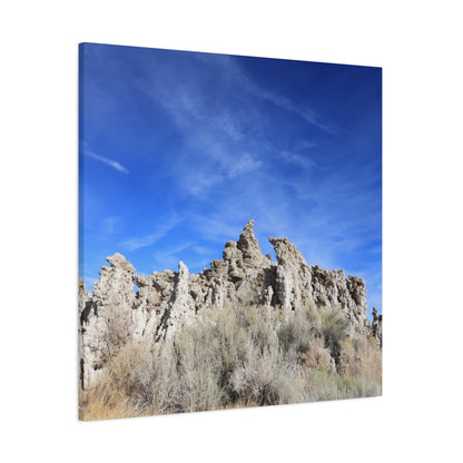 Sentinel Spires - Unique Frameless Canvas Wall Art
