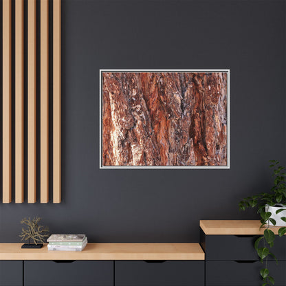 Wooden Mosaic - Unique Stretched Canvas Wall Art