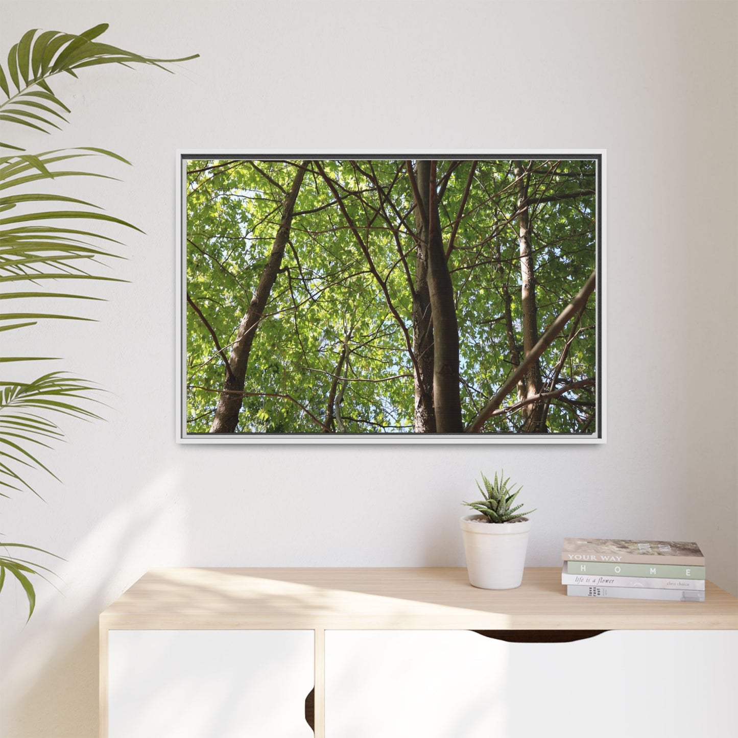 Forest Branches - Unique Stretched Canvas Wall Art