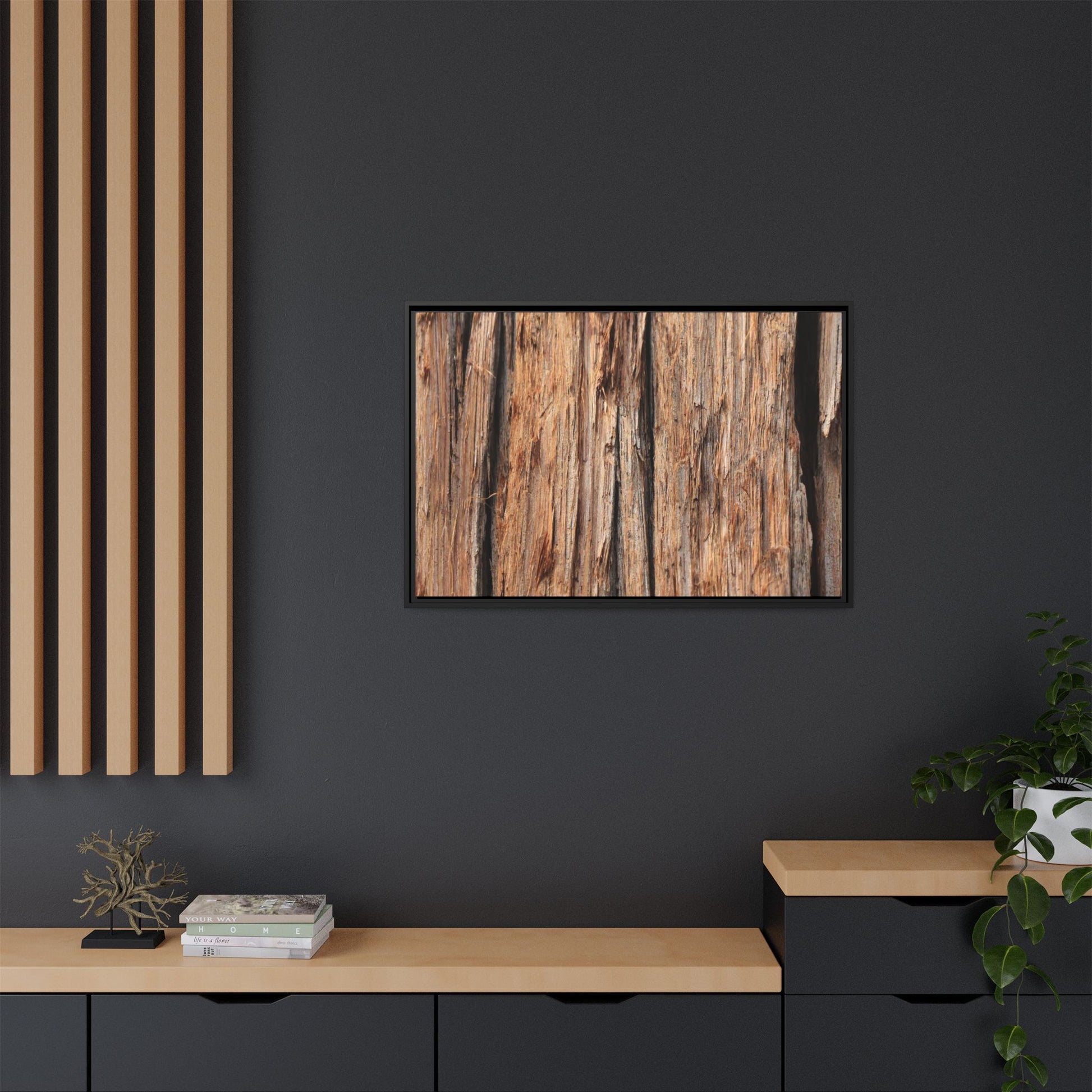 Timber Echoes - Unique Stretched Canvas Wall Art - Art By Earth