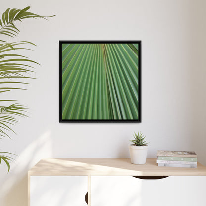 Verdant Veins - Unique Stretched Canvas Wall Art - Art By Earth