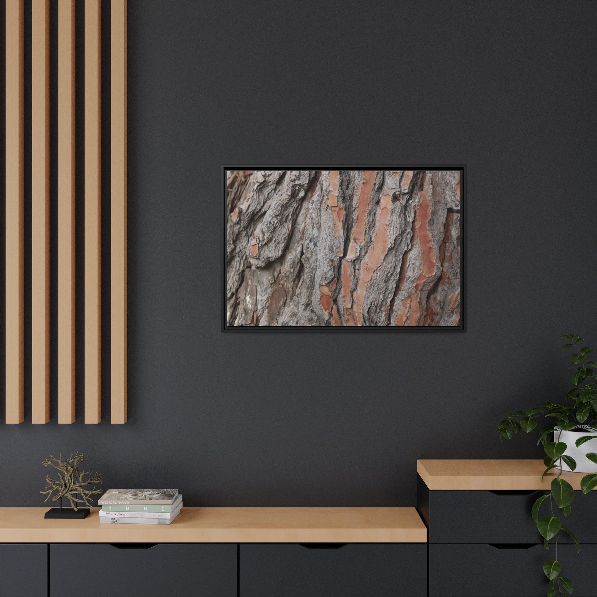 Woodland Layers - Unique Stretched Canvas Wall Art - Art By Earth