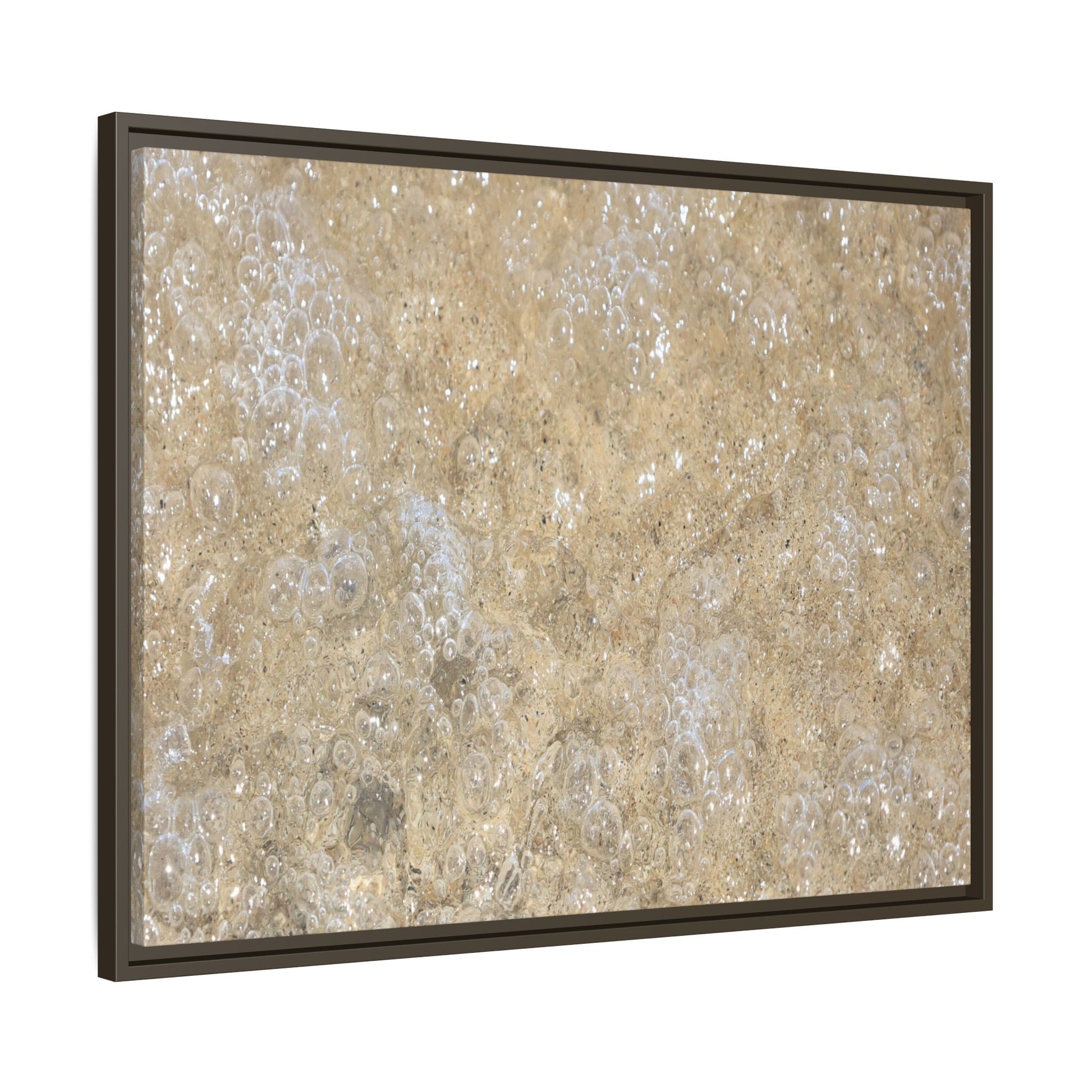 Bubbling Sand - Unique Stretched Canvas Wall Art - Art By Earth