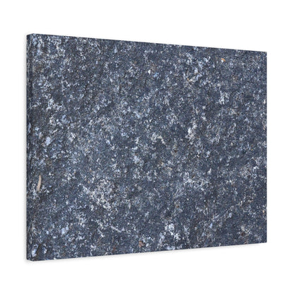 Frozen Whispers of Stone - Unique Frameless Canvas Wall Art - Art By Earth