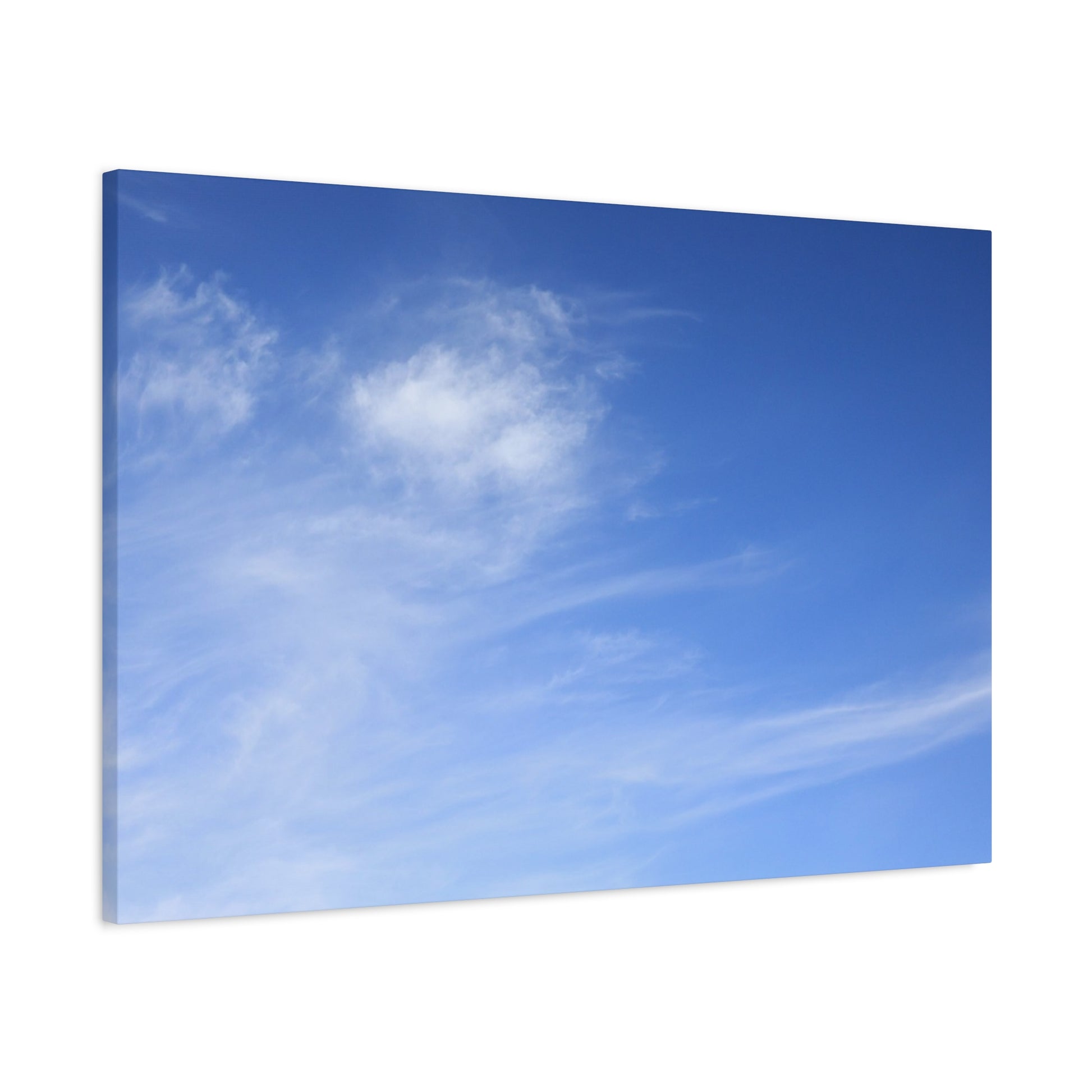 Blue Breath - Unique Frameless Canvas Wall Art - Art By Earth