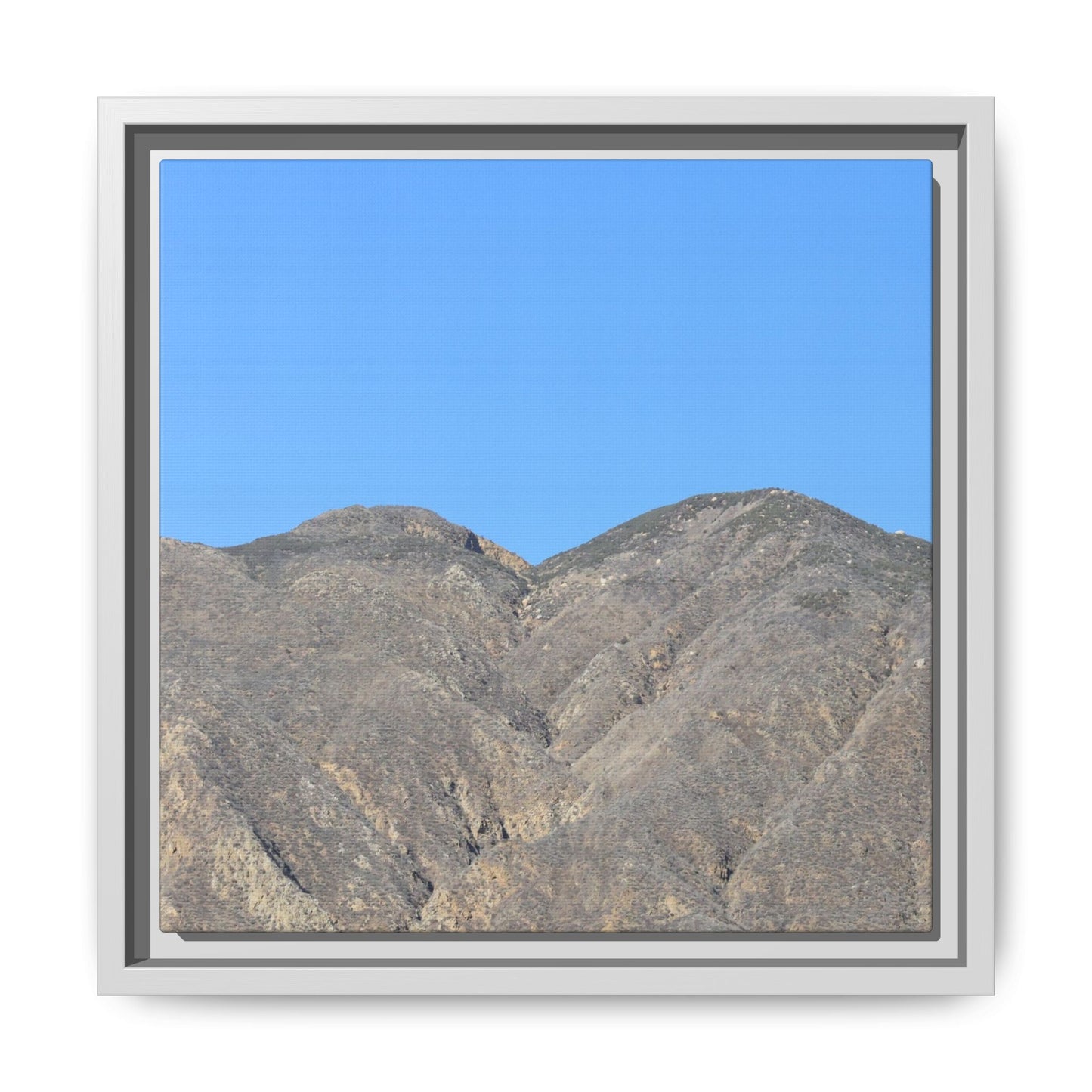 Arid Mountain Breath - Unique Stretched Canvas Wall Art - Art By Earth