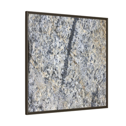 Granite Bubbles - Unique Stretched Canvas Wall Art - Art By Earth
