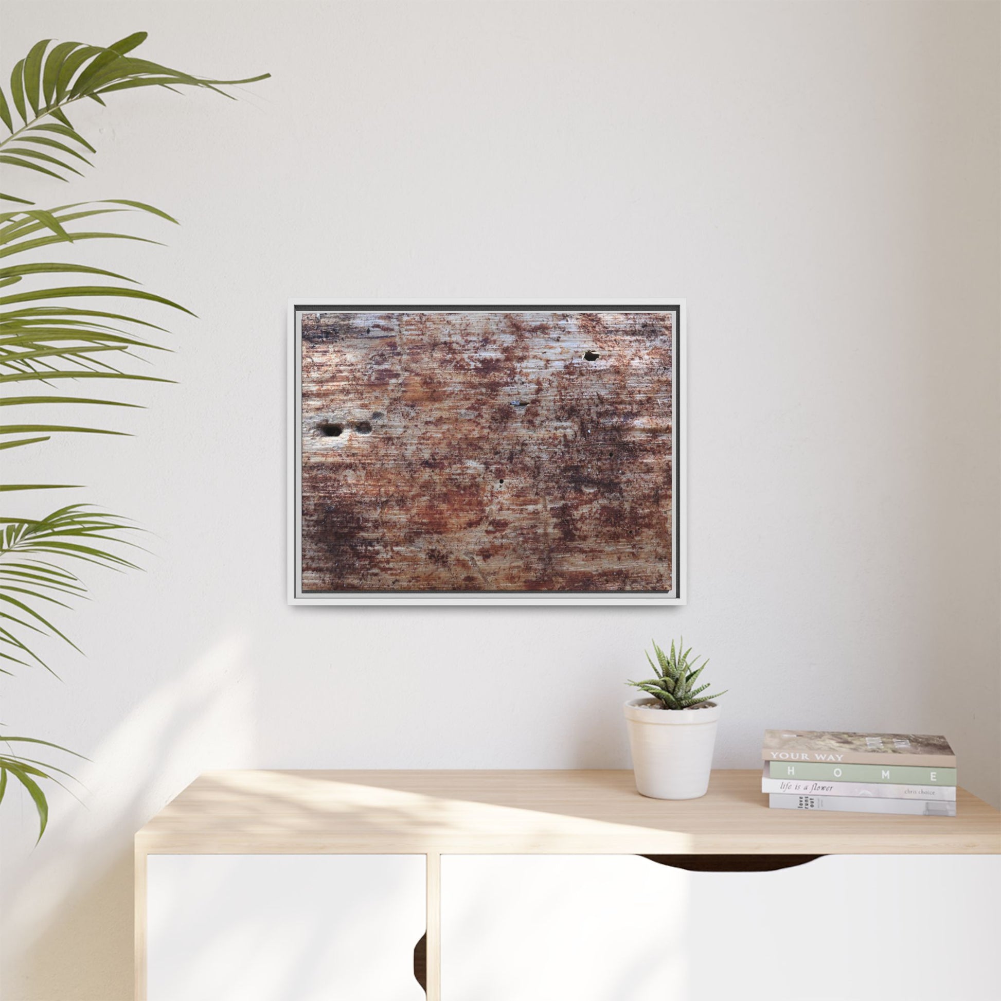 Rustic Textures - Unique Stretched Canvas Wall Art - Art By Earth