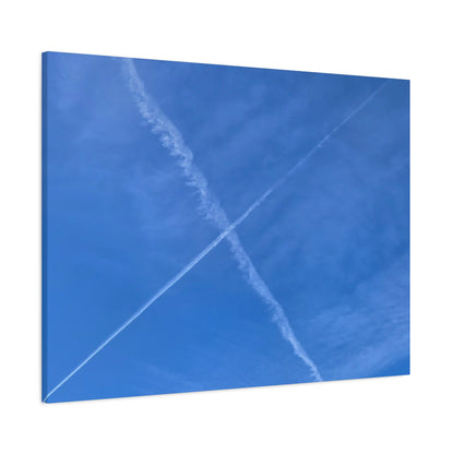 Crossing Paths - Unique Frameless Canvas Wall Art - Art By Earth