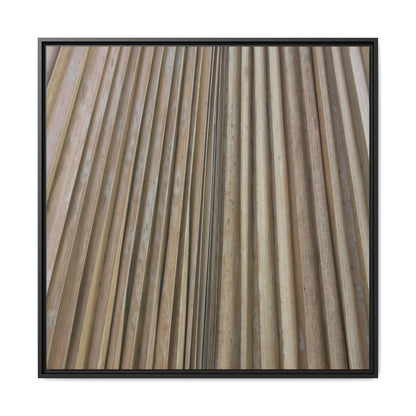 Wooden Whispers - Unique Stretched Canvas Wall Art - Art By Earth