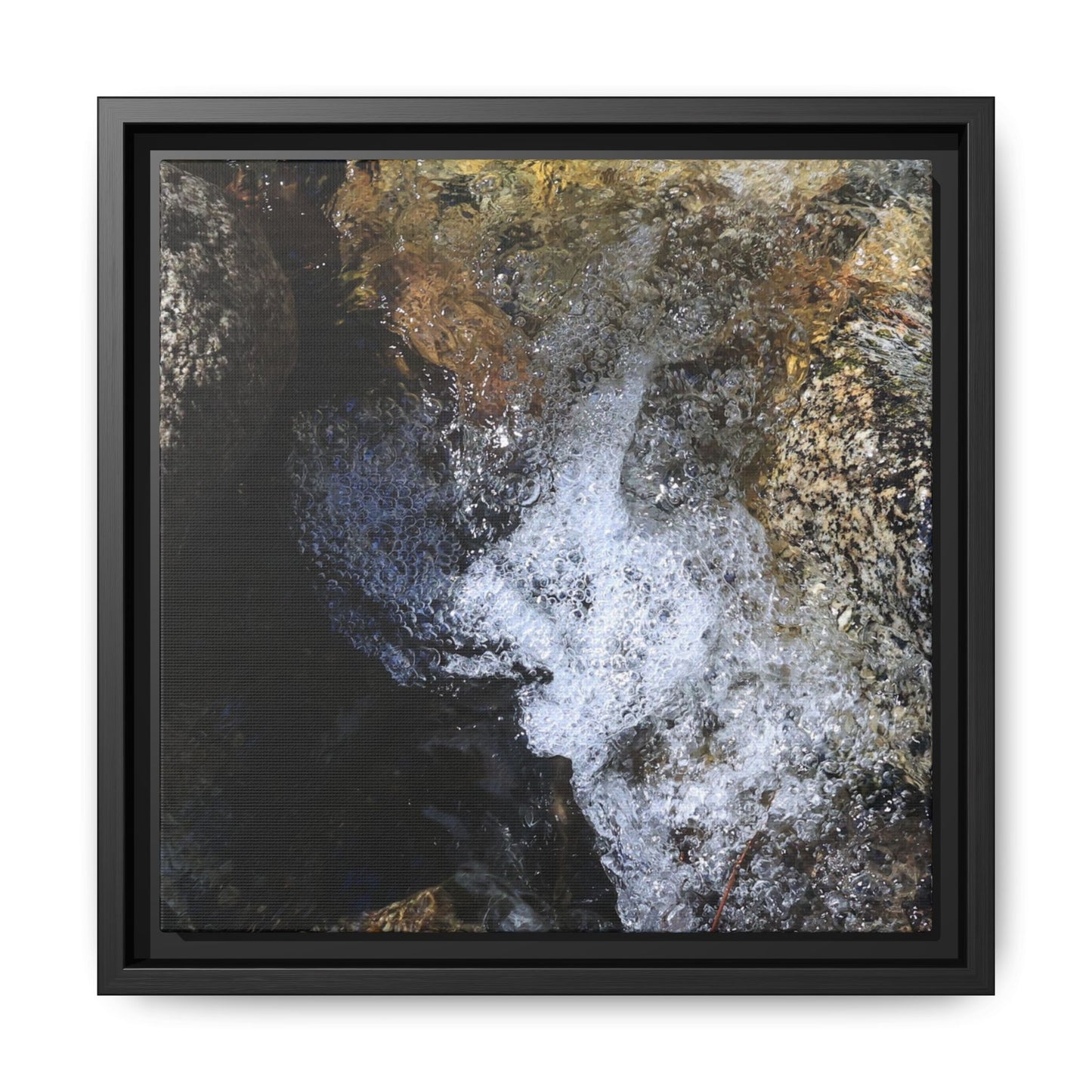 Nature's Turbulence - Unique Stretched Canvas Wall Art - Art By Earth