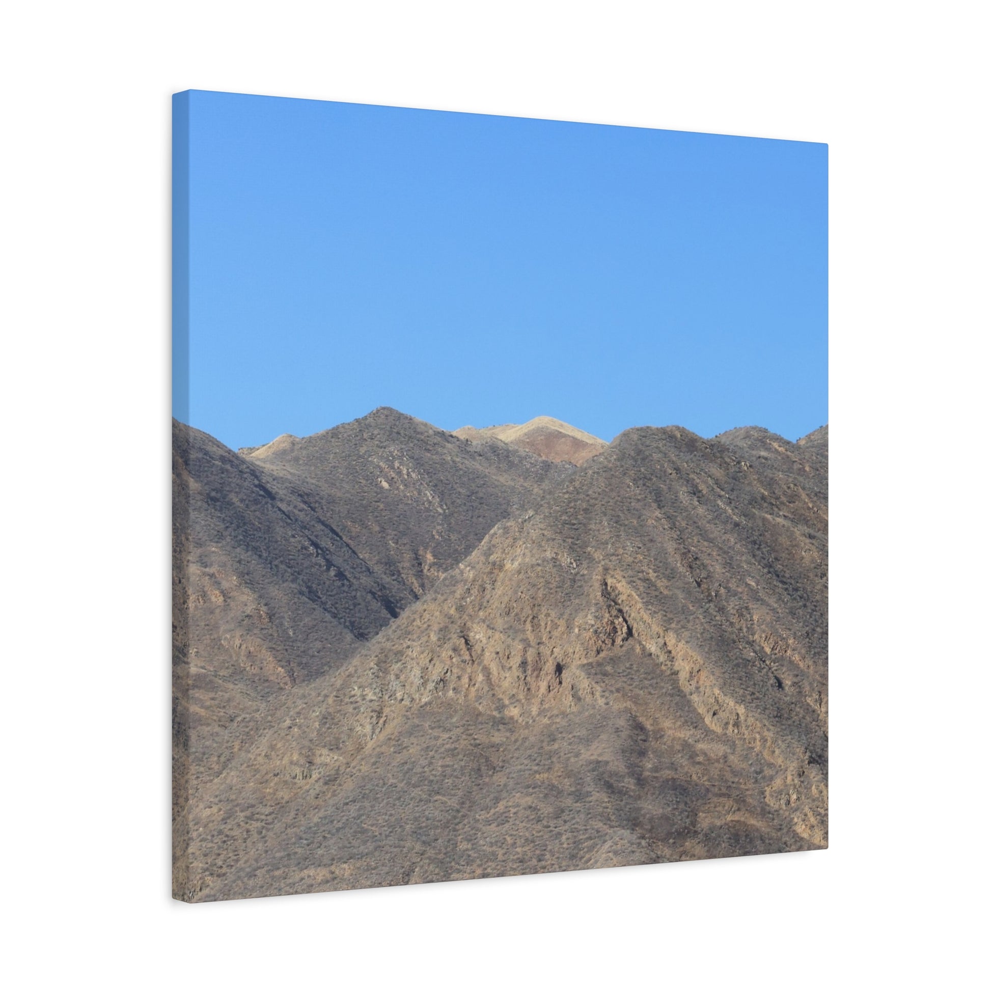 Silent Peaks - Unique Frameless Canvas Wall Art - Art By Earth