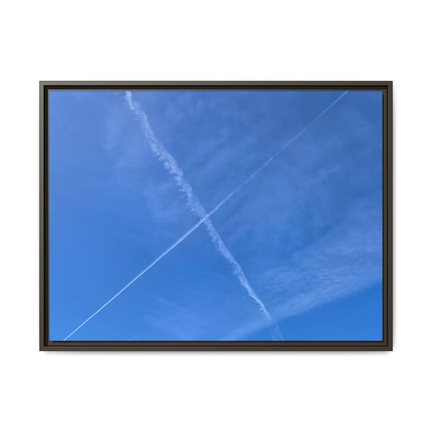 Sky Crossroads - Unique Stretched Canvas Wall Art - Art By Earth