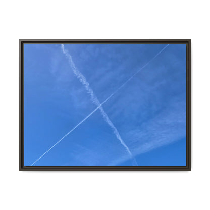 Sky Crossroads - Unique Stretched Canvas Wall Art - Art By Earth