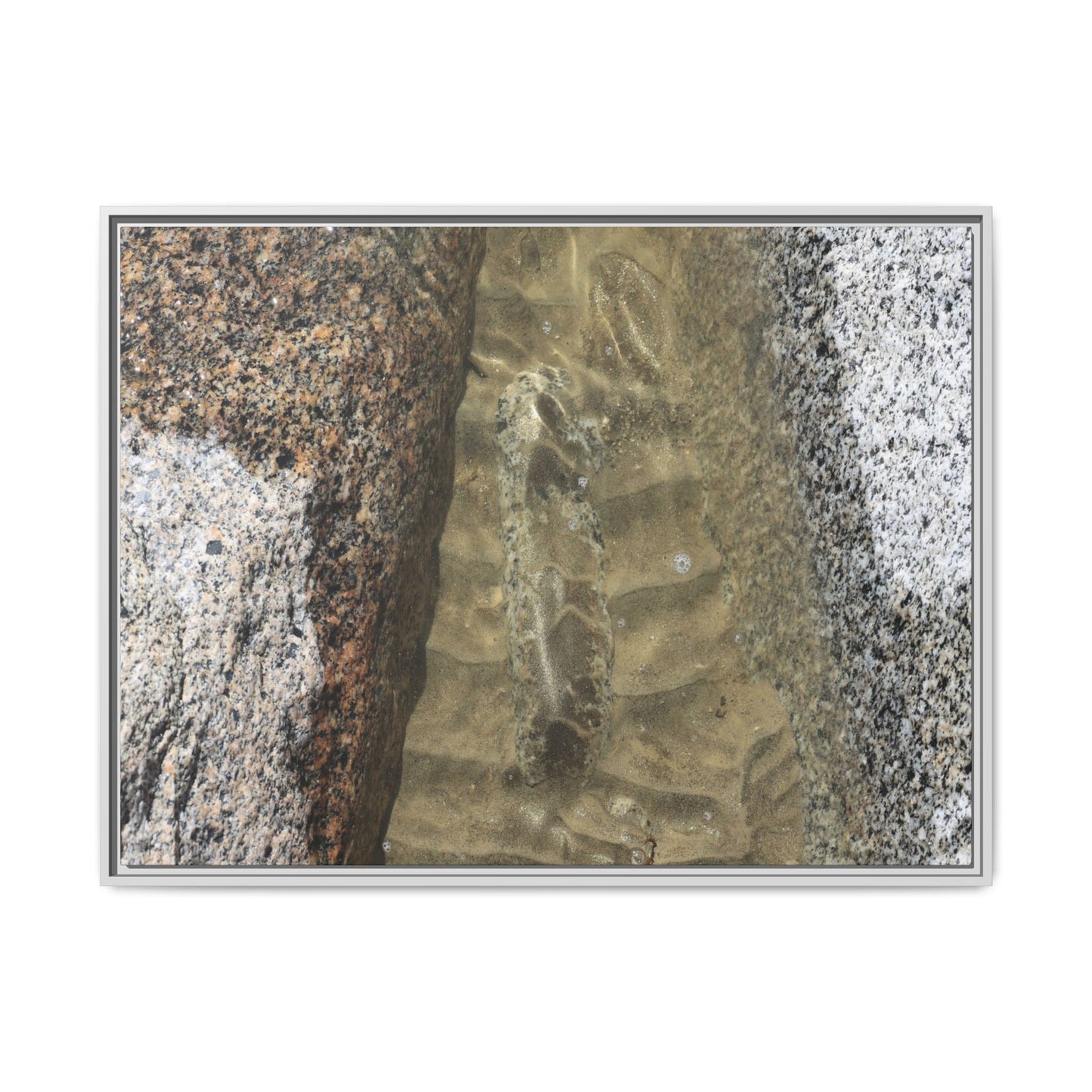 Between Concrete Walls - Unique Stretched Canvas Wall Art - Art By Earth