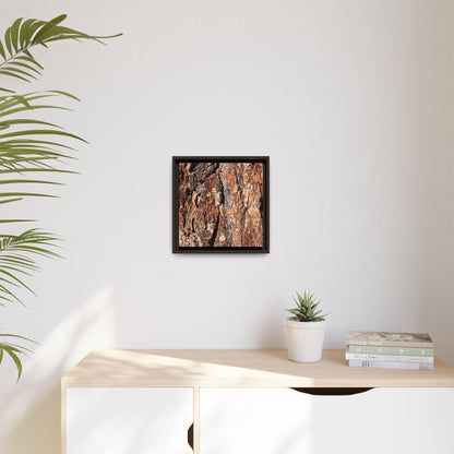 Nature's Rugged Canvas - Unique Stretched Canvas Wall Art