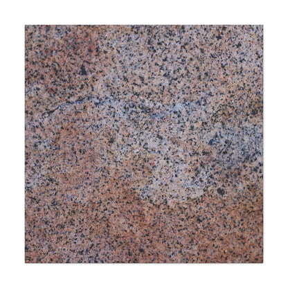 Granular Symphony - Unique Frameless Canvas Wall Art - Art By Earth