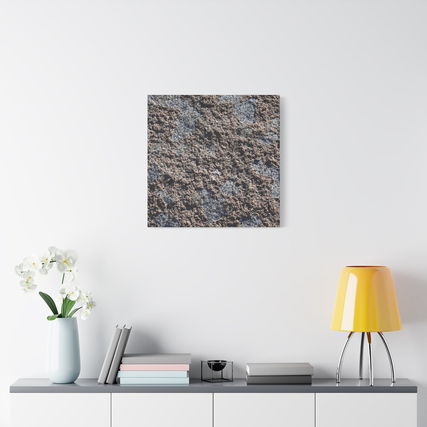Soil and Stone - Unique Frameless Canvas Wall Art