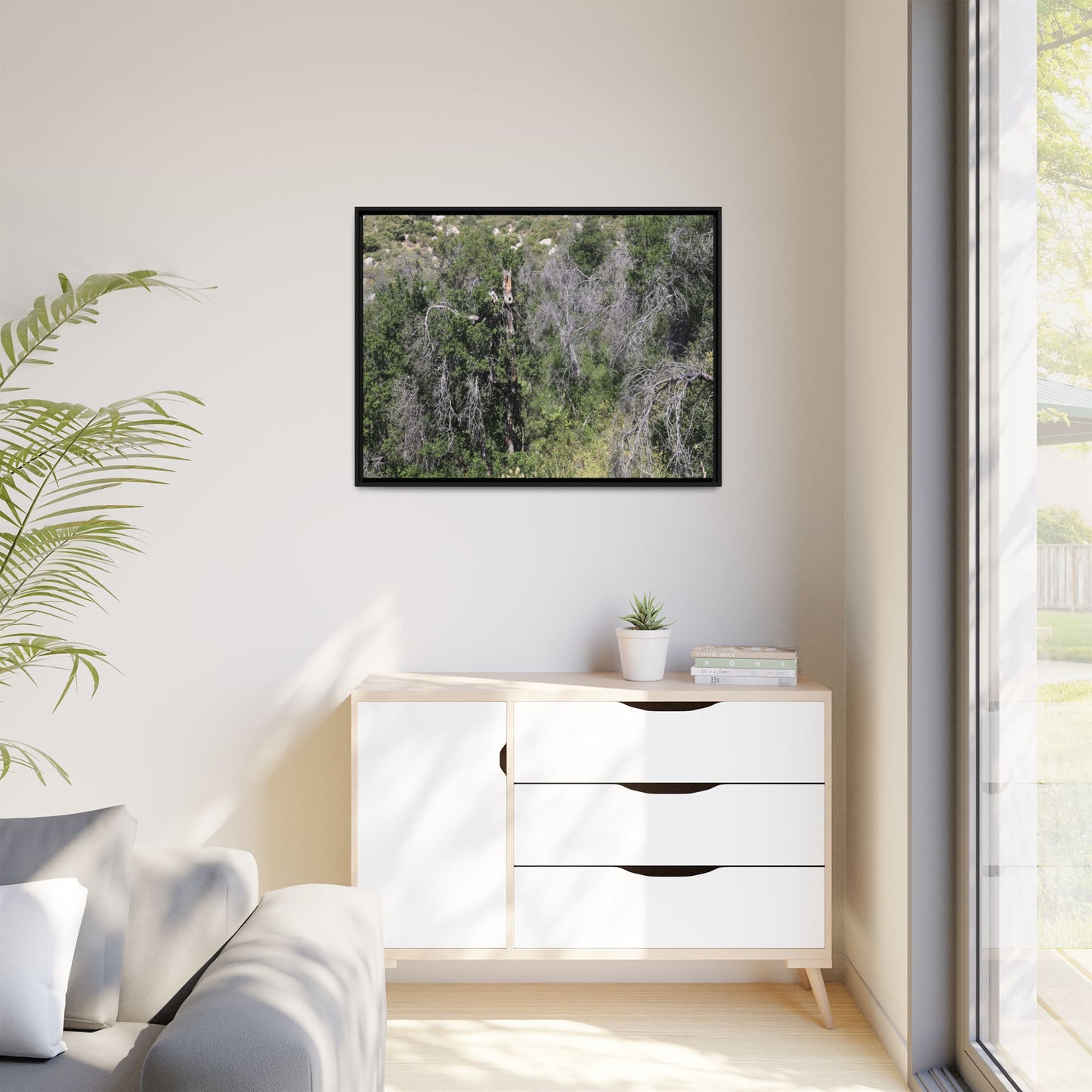 Forest Decline - Unique Stretched Canvas Wall Art