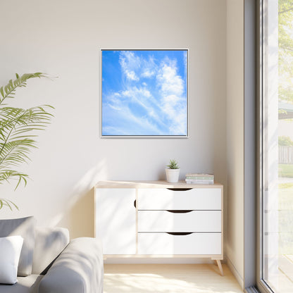Azure Dreaming - Unique Stretched Canvas Wall Art - Art By Earth