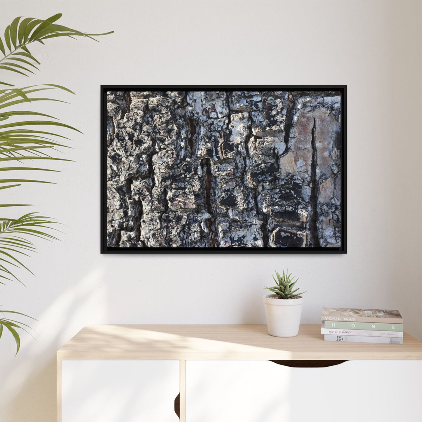 The Bark Chronicles - Unique Stretched Canvas Wall Art - Art By Earth