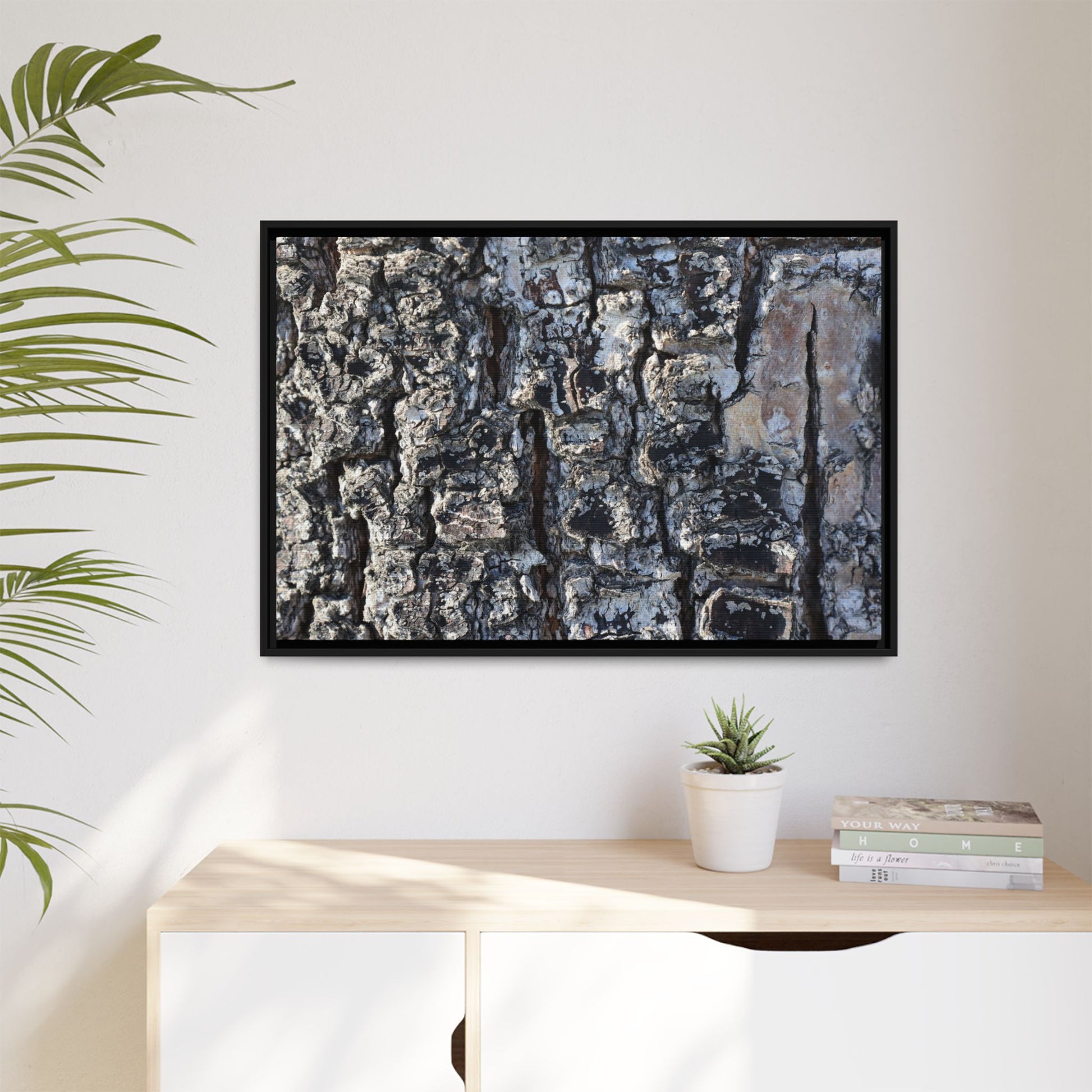 The Bark Chronicles - Unique Stretched Canvas Wall Art - Art By Earth