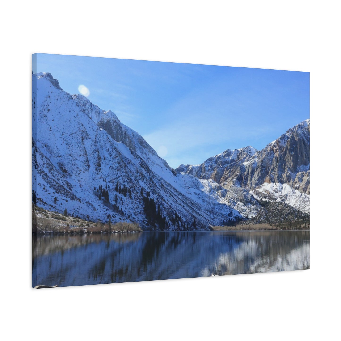 Reflections of Silence - Unique Frameless Canvas Wall Art