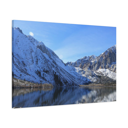 Reflections of Silence - Unique Frameless Canvas Wall Art
