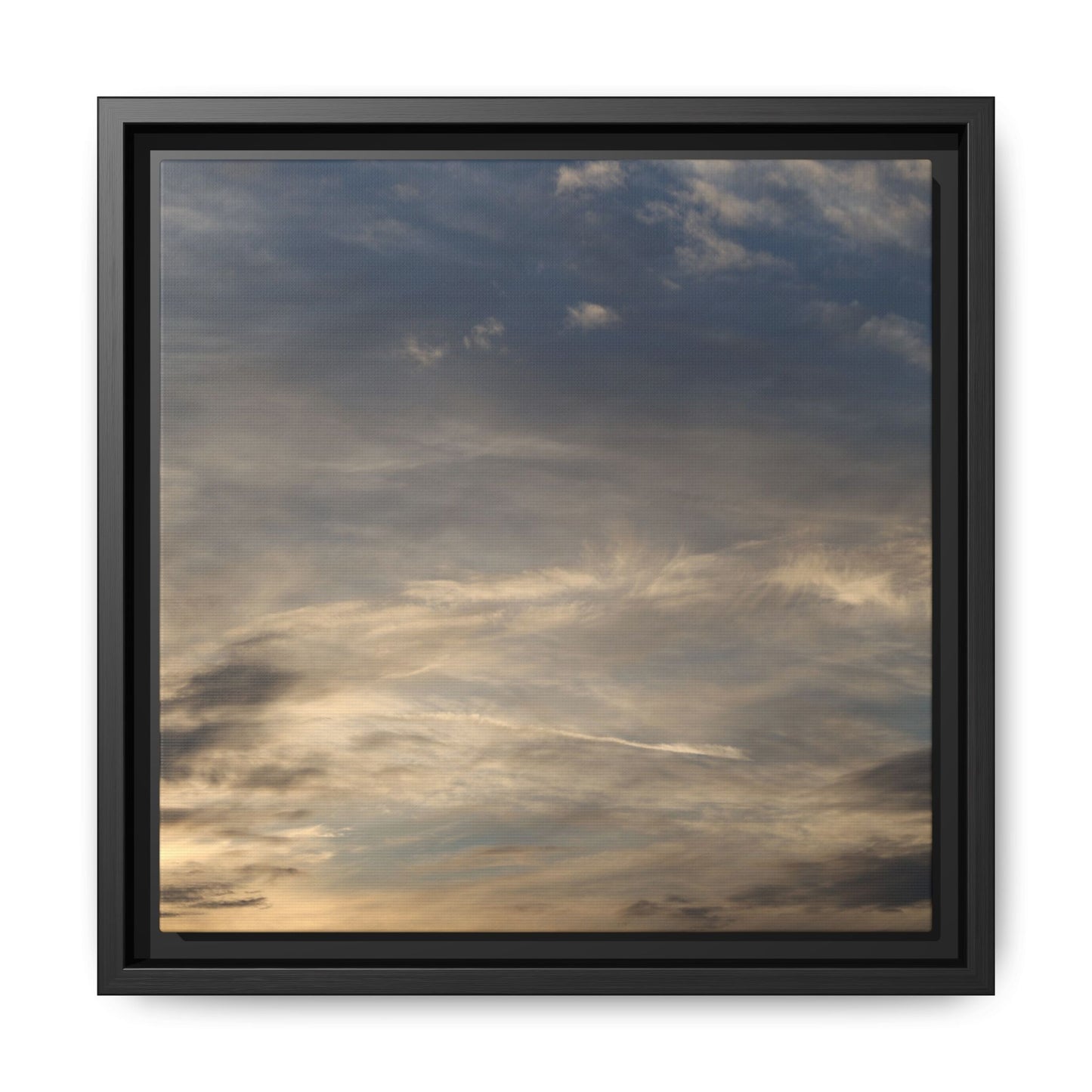 Clouded Thoughts - Unique Stretched Canvas Wall Art - Art By Earth