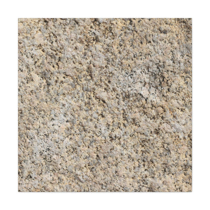 Granular Echoes - Unique Frameless Canvas Wall Art - Art By Earth