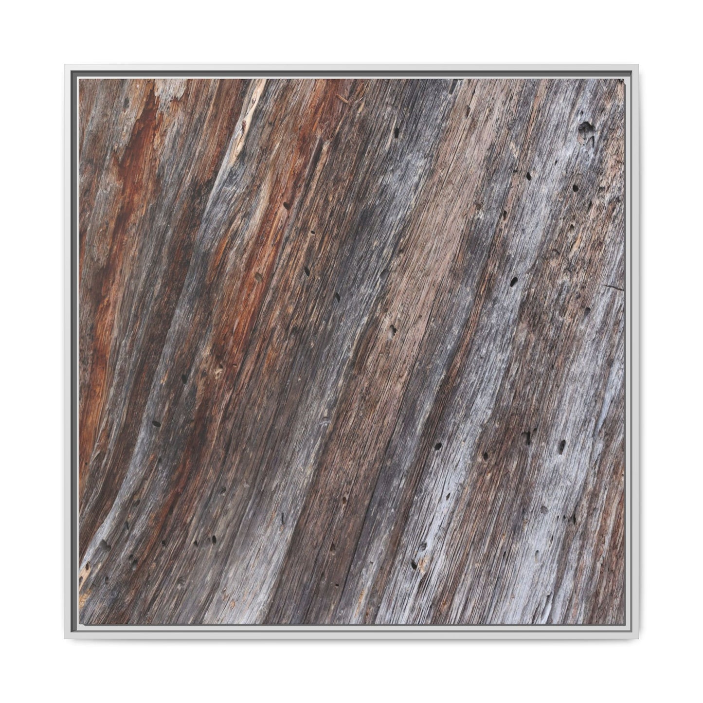 Rustic Floor - Unique Stretched Canvas Wall Art - Art By Earth